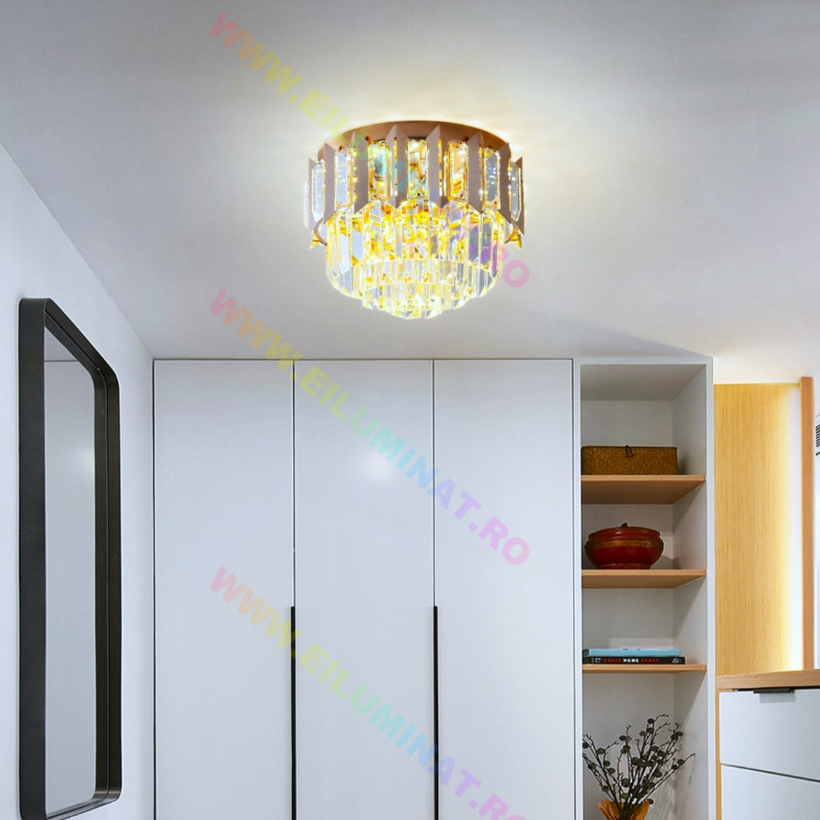 Aplica Led Gold Shine 30Cm Echivalent 300W Lighting Fixtures