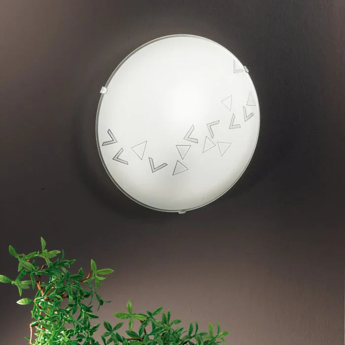 Plafoniera MARS White Rotunda 25CM APLICA PERETE / TAVAN / 25CM led ceiling light