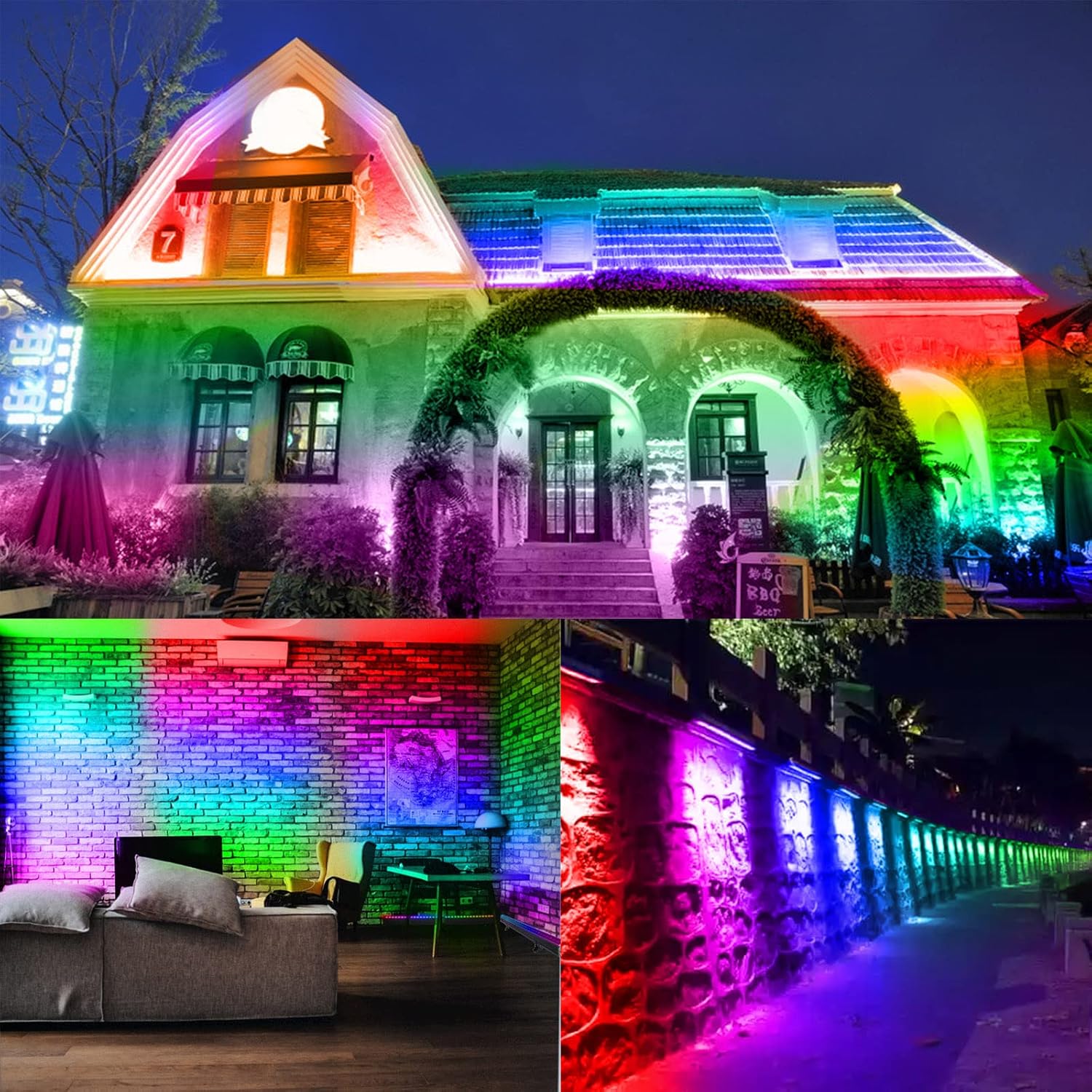 Corp Iluminat Led Arhitectural Rgb 36W 100Cm Ip65 Wallwasher