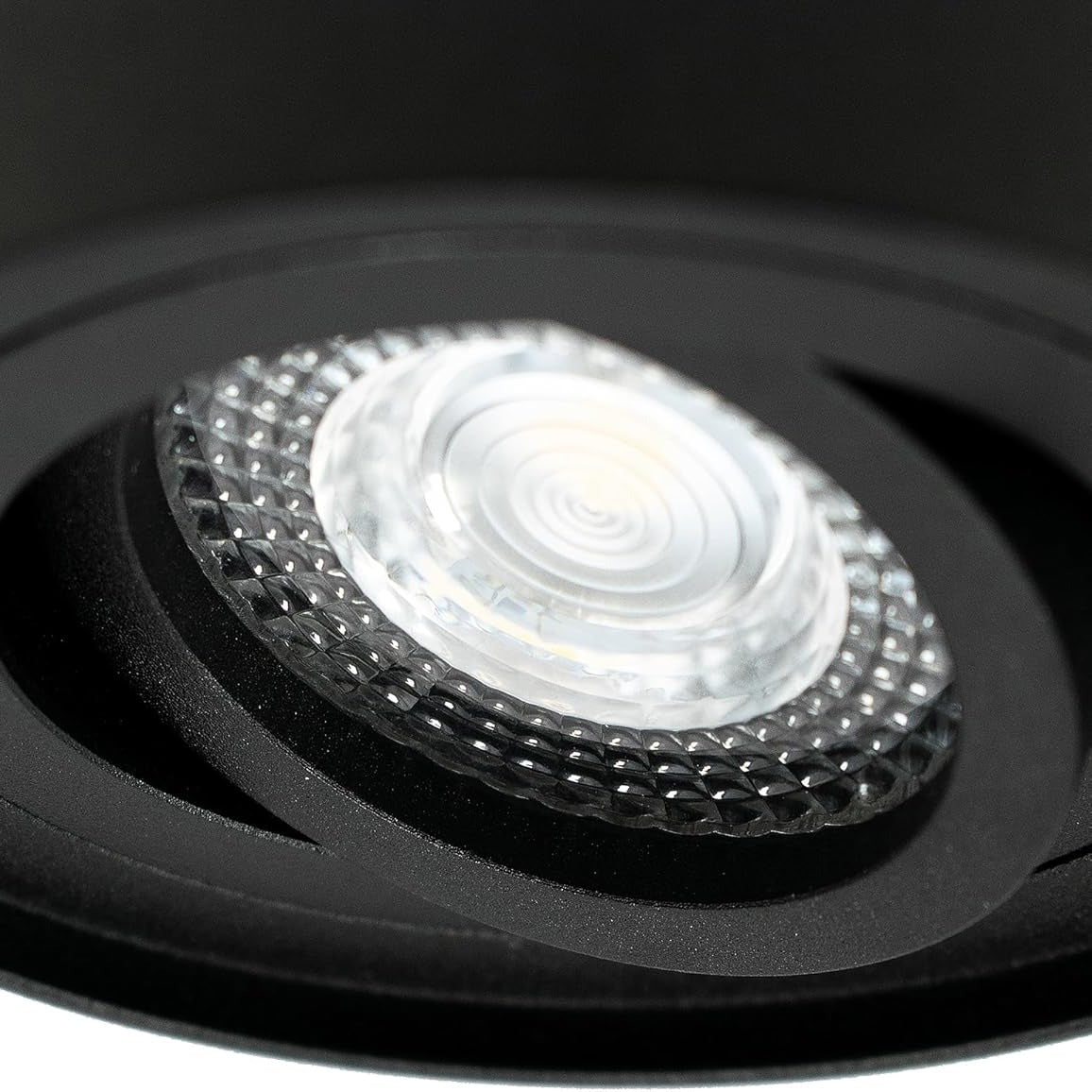 Spot Aplicat Rotund Fascicul Reglabil Negru Dulie GU10 Ø80x100mm led ceiling light