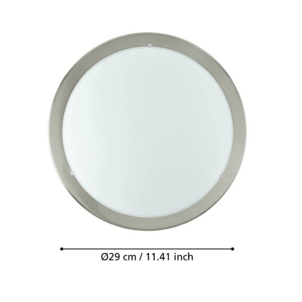 Plafoniera PLANET Silver Rotunda 29CM APLICA PERETE / TAVAN / 25CM led ceiling light