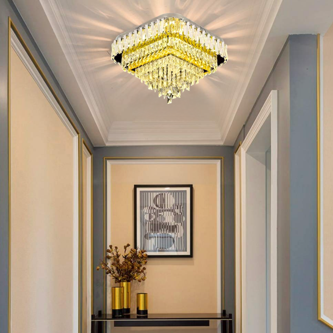 Lustra LED Aplicata Infinite Elegance Telecomanda Chandeliers