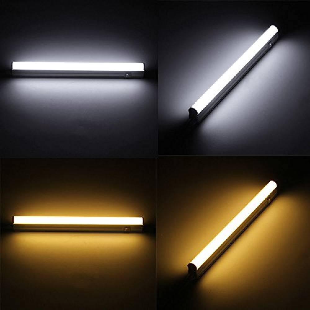 Tub Led T5 Mat Cu Suport Inclus Si Intrerupator 60Cm 7W Liniar Light