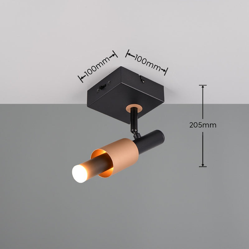 Aplica LED Premium IKARIS Black & Gold