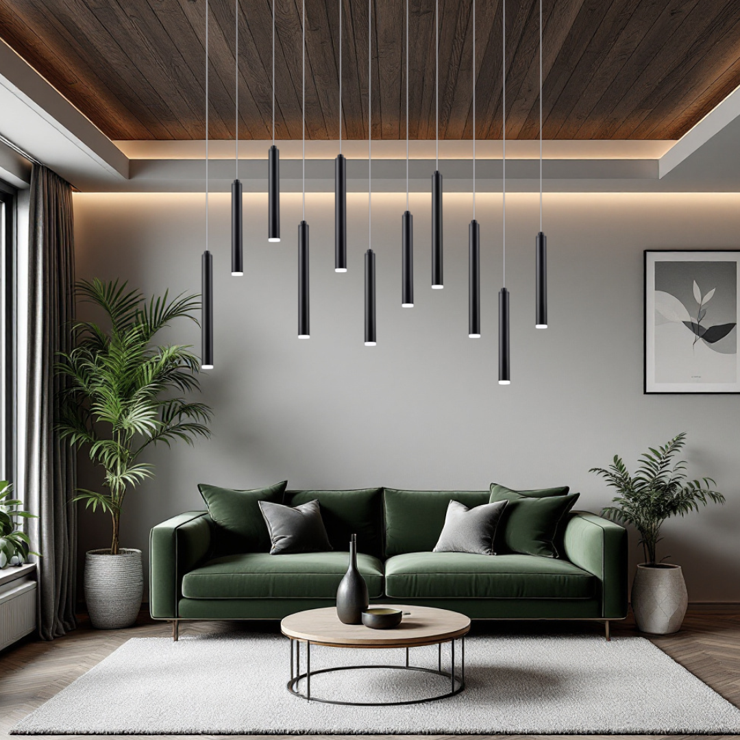 Lustra LED Suspendata LightCraft 2,8W NEAGRA / SUSPENDATE Lighting Fixtures