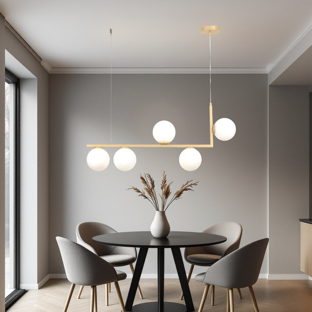 Lustra Abajur 5xG9 Nordic Glow - 8873-5 AURIU / ABAJUR Chandeliers