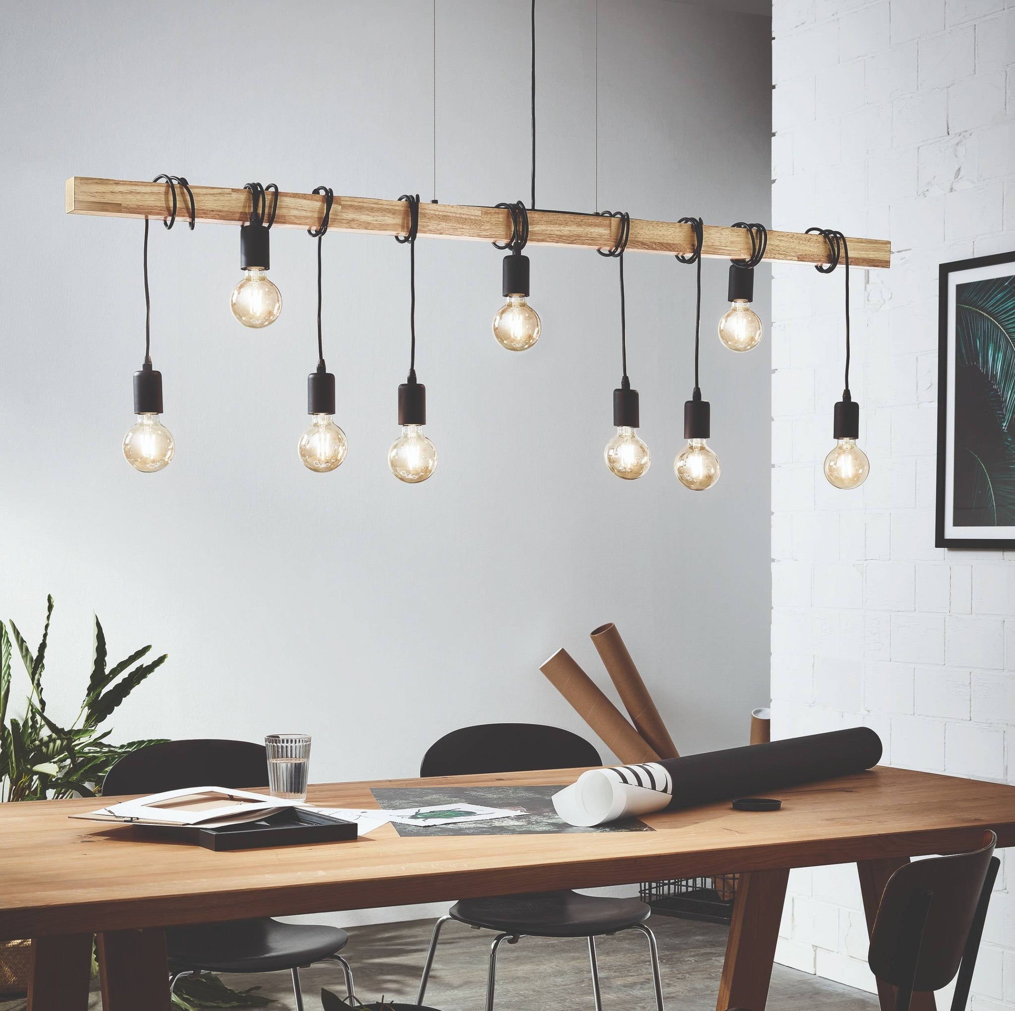 Lustra Vintage Eglo Townshend 49744 Lighting Fixtures