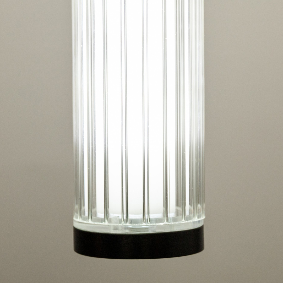 Pendul LED Black Sticla Stilo NEAGRA / NORDIC Lighting Fixtures