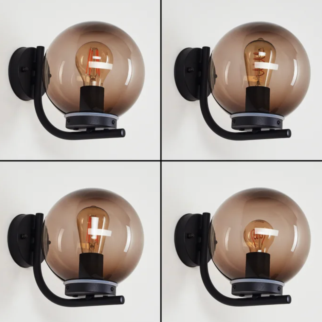 Aplica TAVERNA 1xE27 IP44 99586 APLICA PERETE / NEAGRA Lighting Fixtures