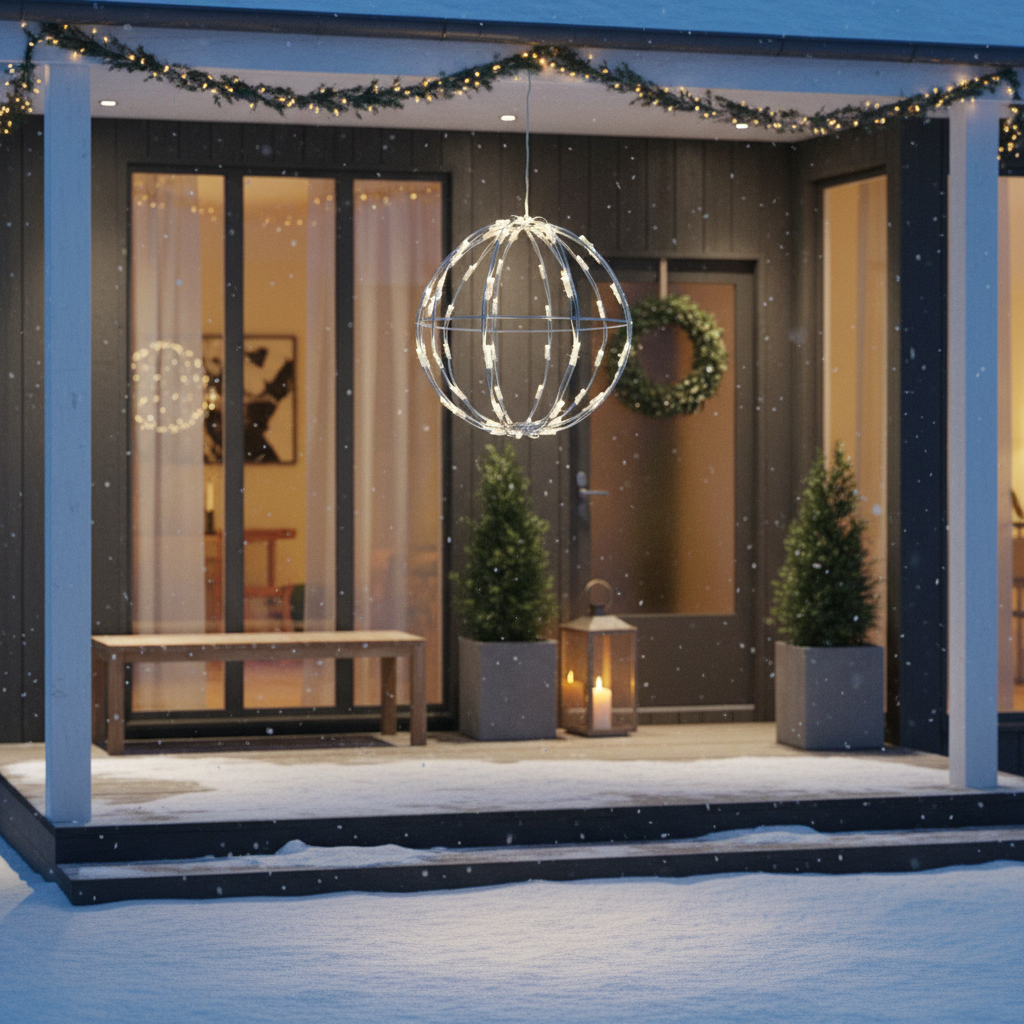 Glob Decorativ LED Starfell Lumina Rece 40cm 3.6W IP44