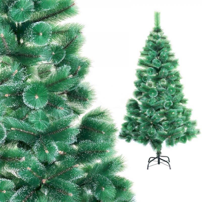 Brad Artificial De Craciun 120Cm Pin Varfuri Ninse Ace 3D Suport Metalic A1 Christmas Tree