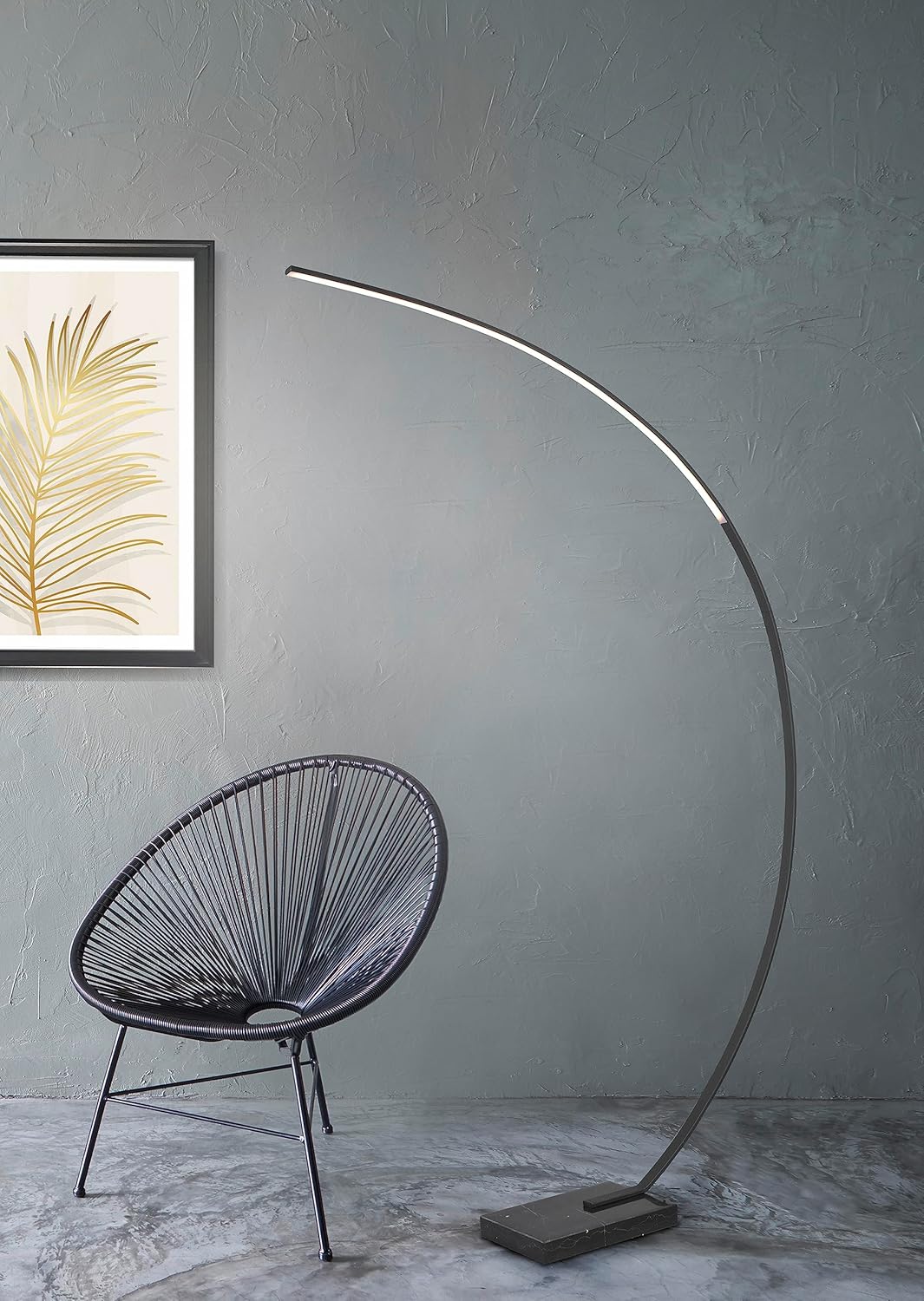 Lampadar LED PREMIUM 180cm BANGKOK Black floorlamp