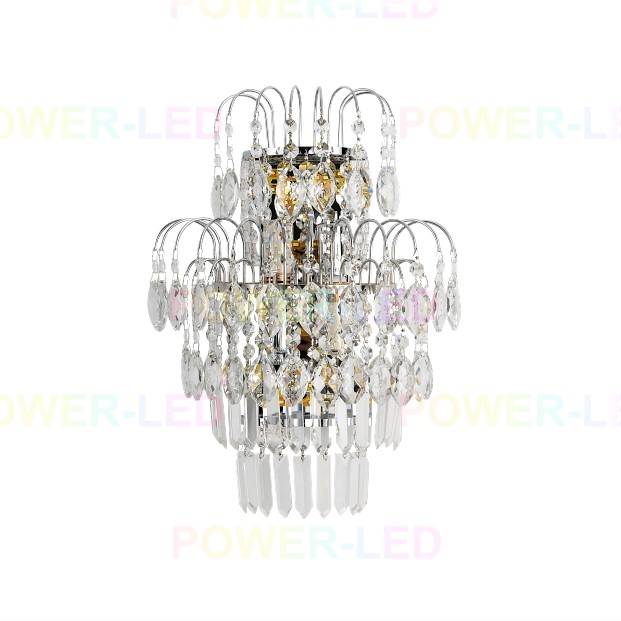 Aplica Perete Cristal April Argintie Wall Light Fixtures