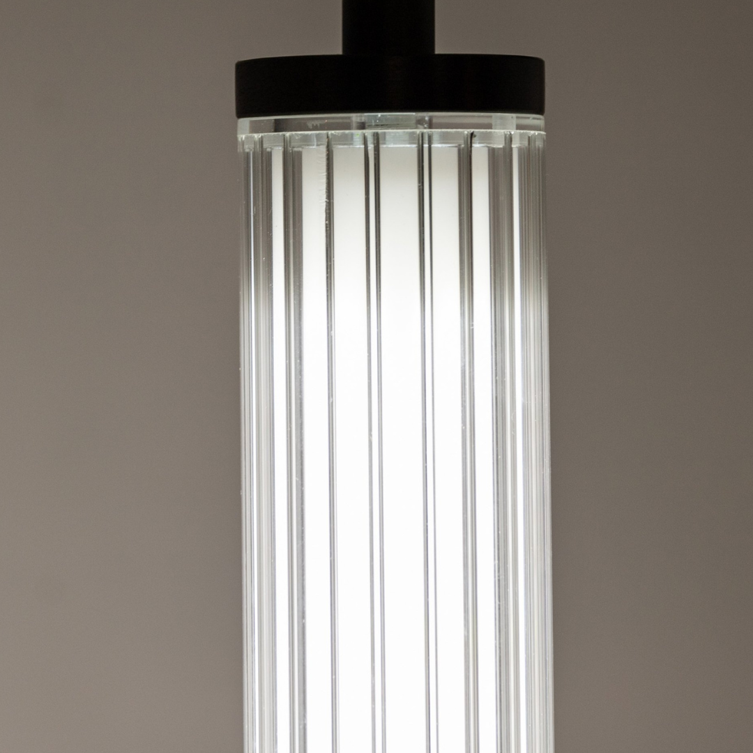 Pendul LED Black Sticla Stilo NEAGRA / NORDIC Lighting Fixtures