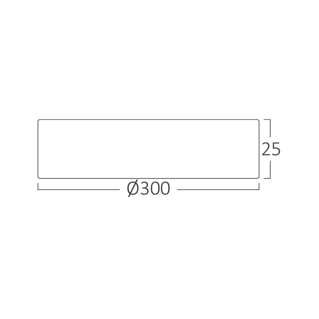 Plafoniera LED 26W 3 Functii Round White 30CM / 26W / 3 FUNCTII led ceiling light