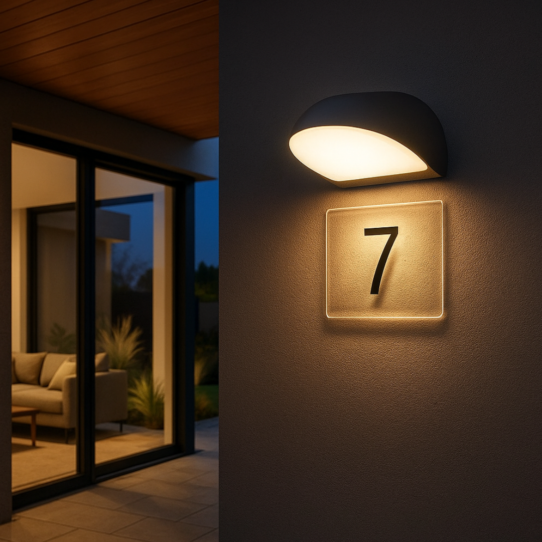 Aplica LED Exterior PIRUS BR-BG40-00502 APLICA PERETE / ARGINTIE Lighting Fixtures