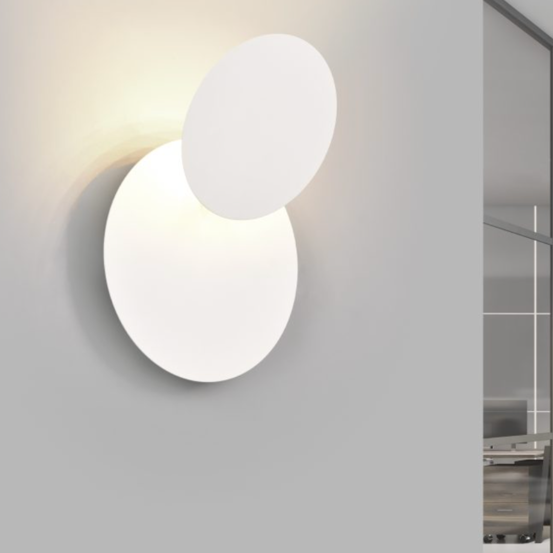 Aplica LED de Perete White MIO ALBA / 18CM Wall Light Fixtures