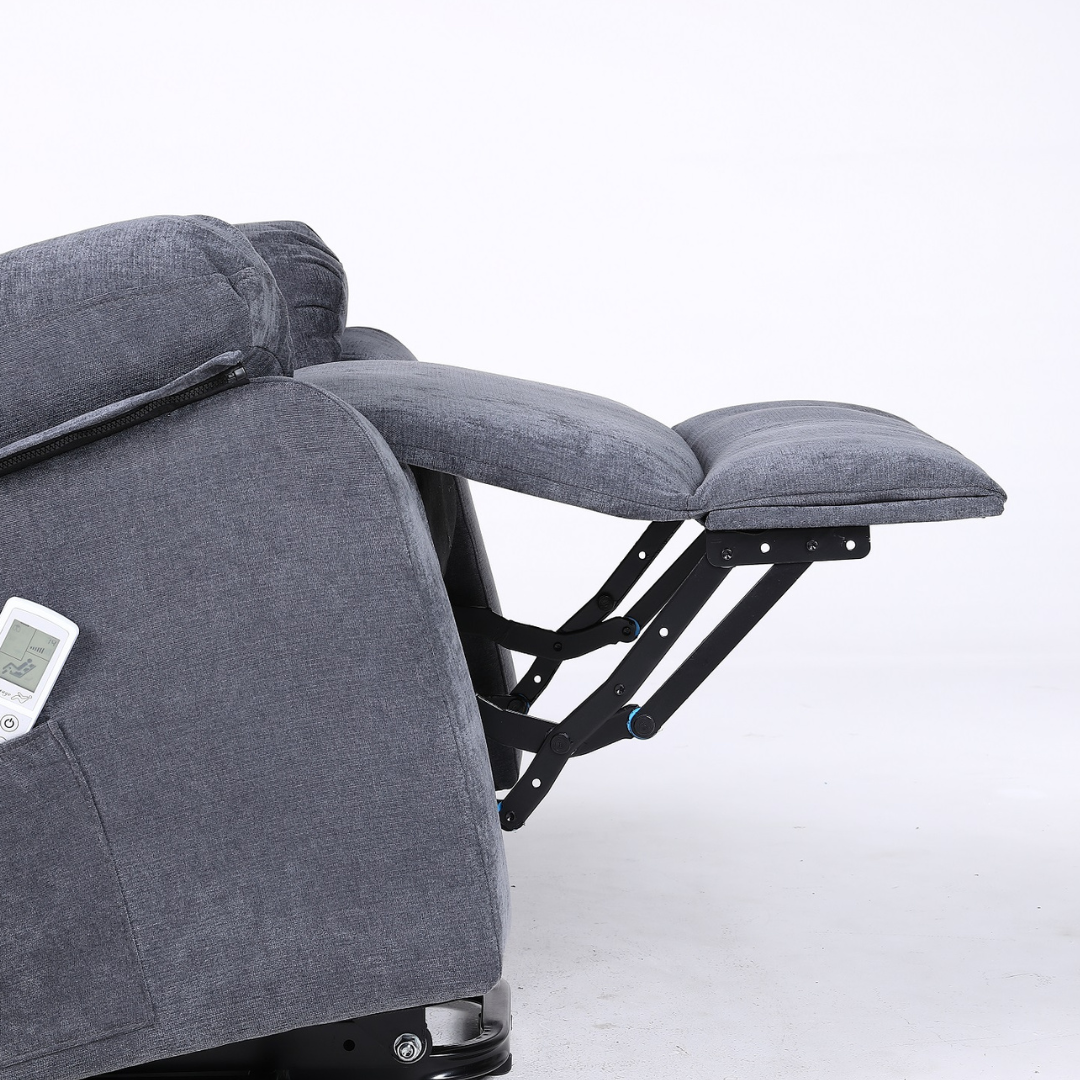 Fotoliu cu Masaj și Încălzire Recliner Electric Gri Inchis FOTOLIU CU MASAJ/RECLINER/INCALZIRE / GRI Chairs