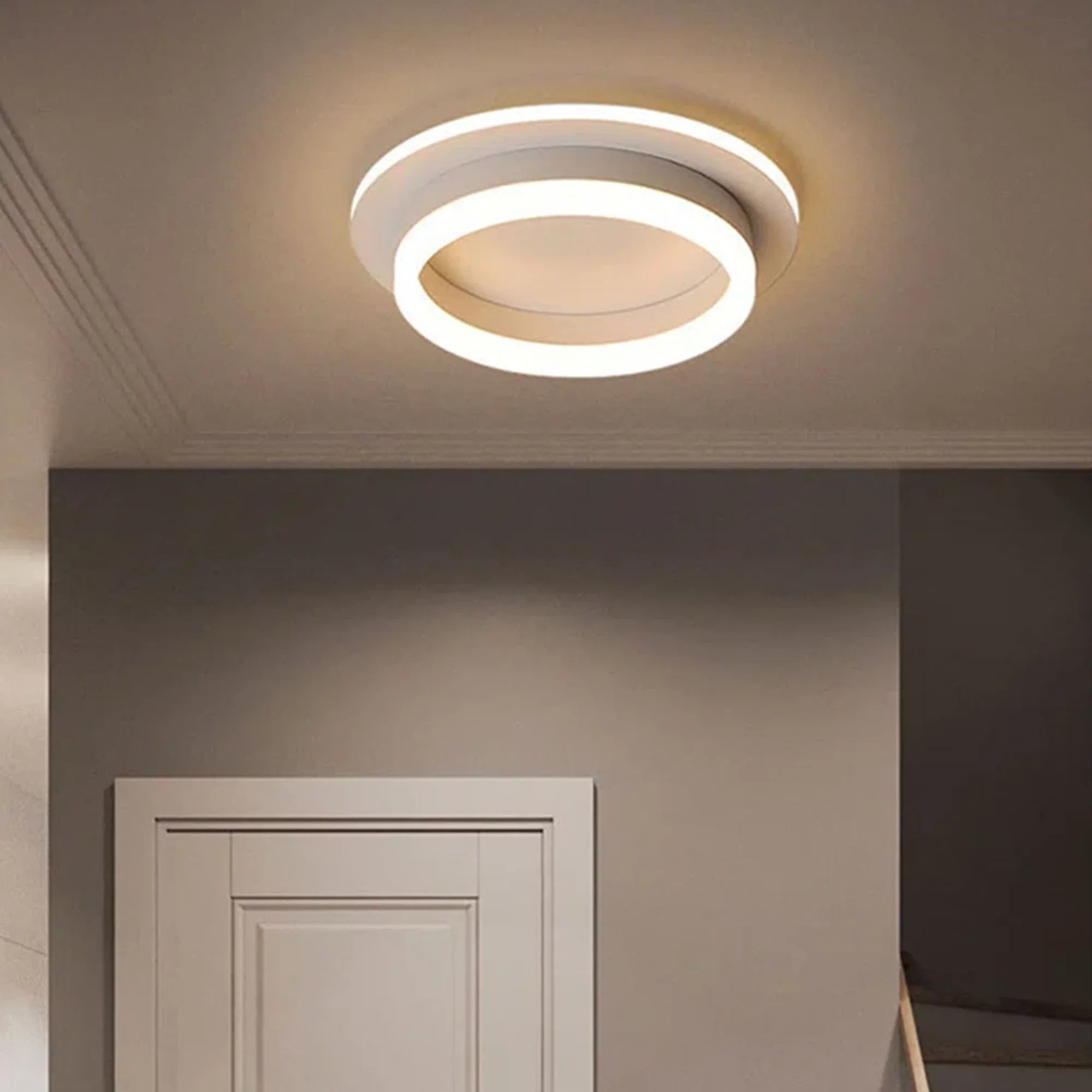 Lustra Led 50W Ring Alb Echivalent 200W Lighting Fixtures