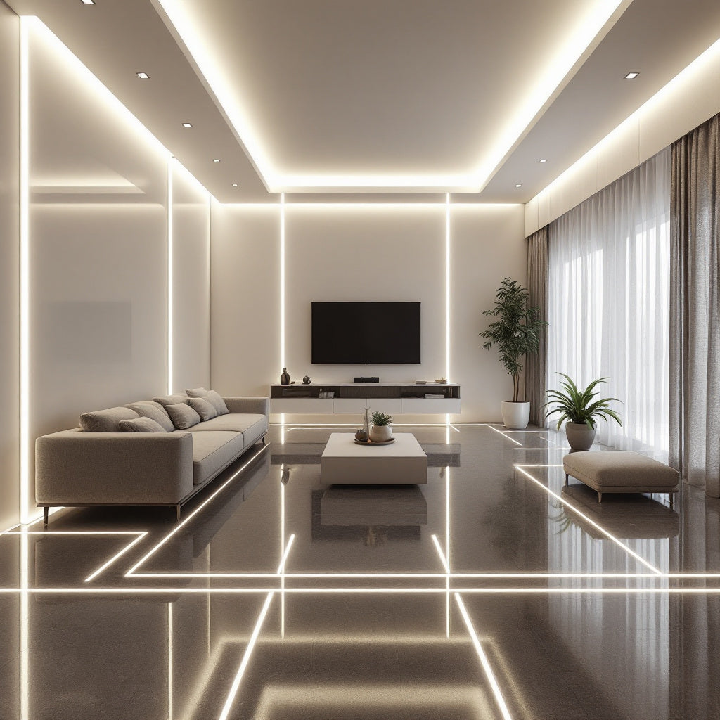 Profil LED 2 METRI de Pardoseala LED Strips