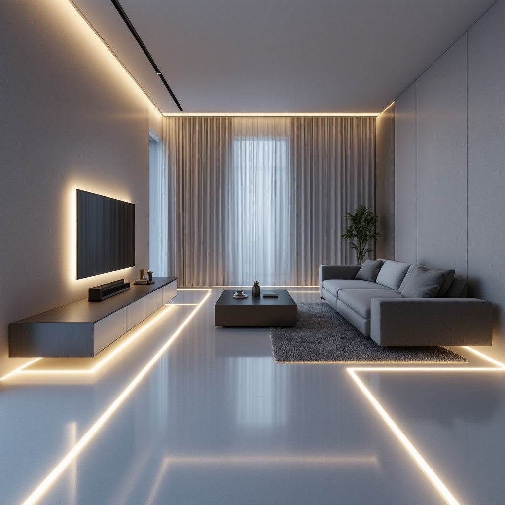 Profil LED 2 METRI de Pardoseala LED Strips