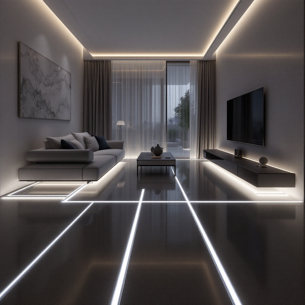 Profil LED 2 METRI de Pardoseala LED Strips