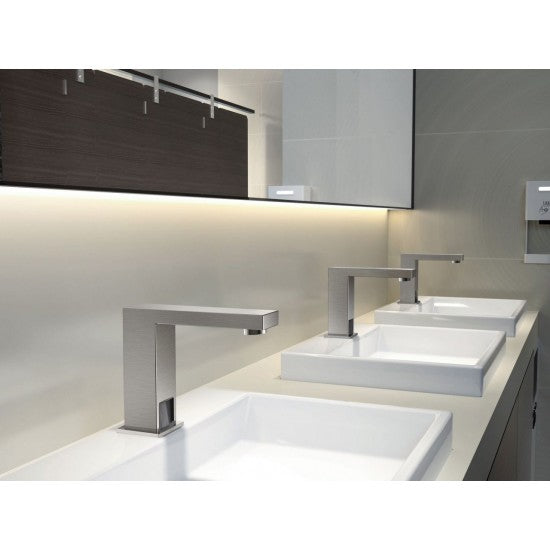 Baterie Lavoar Cu Senzor Inox Satinat