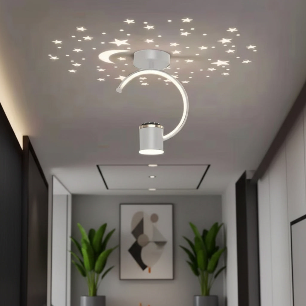 Aplica LED New Design proiectie stelute pe tavan Echivalent 150W ALB