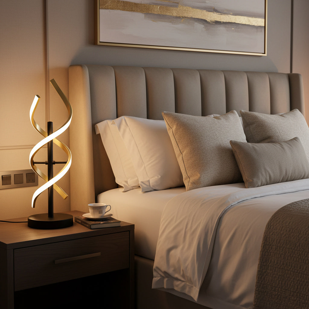 Veioza LED SEQUENCE PREMIUM Gold 20W