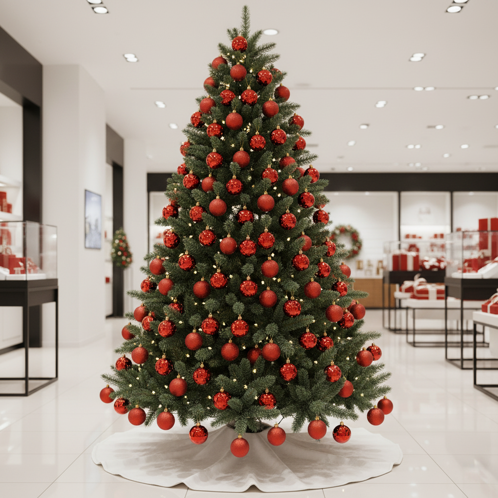 Set 15 Globuri Rosii Diverse Texturi