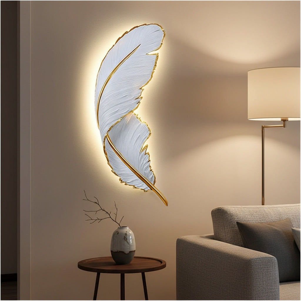 Aplica LED Luxury Feather Supreme Design 25W 63CM