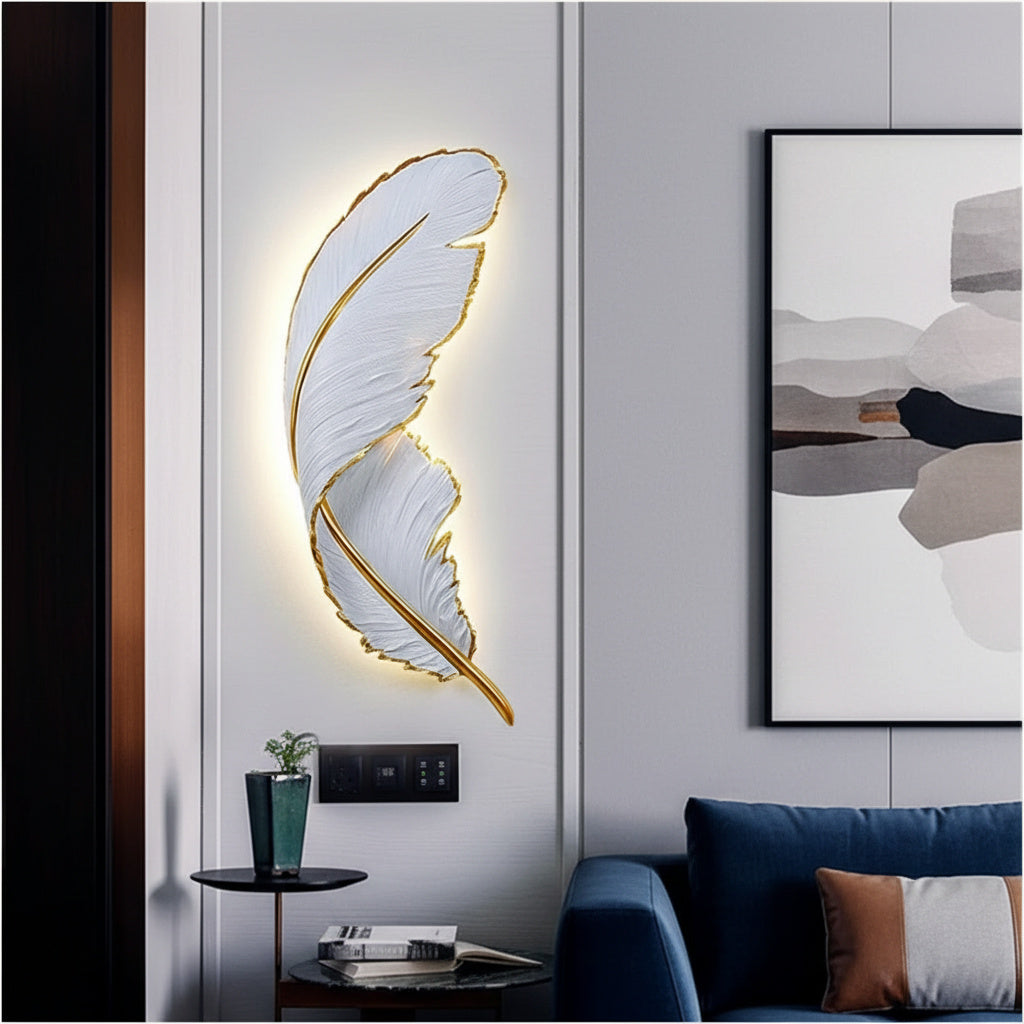 Aplica LED Luxury Feather Supreme Design 25W 63CM