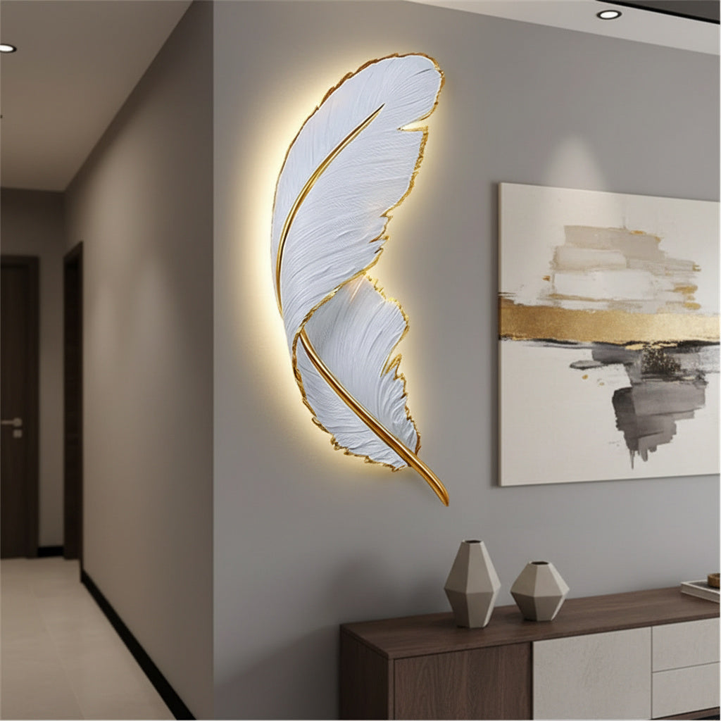 Aplica LED Luxury Feather Supreme Design 25W 63CM