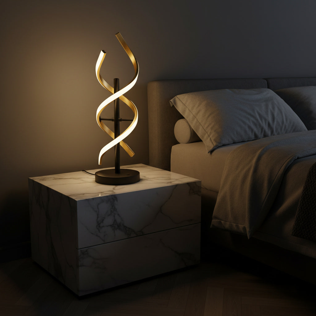 Veioza LED SEQUENCE PREMIUM Gold 20W