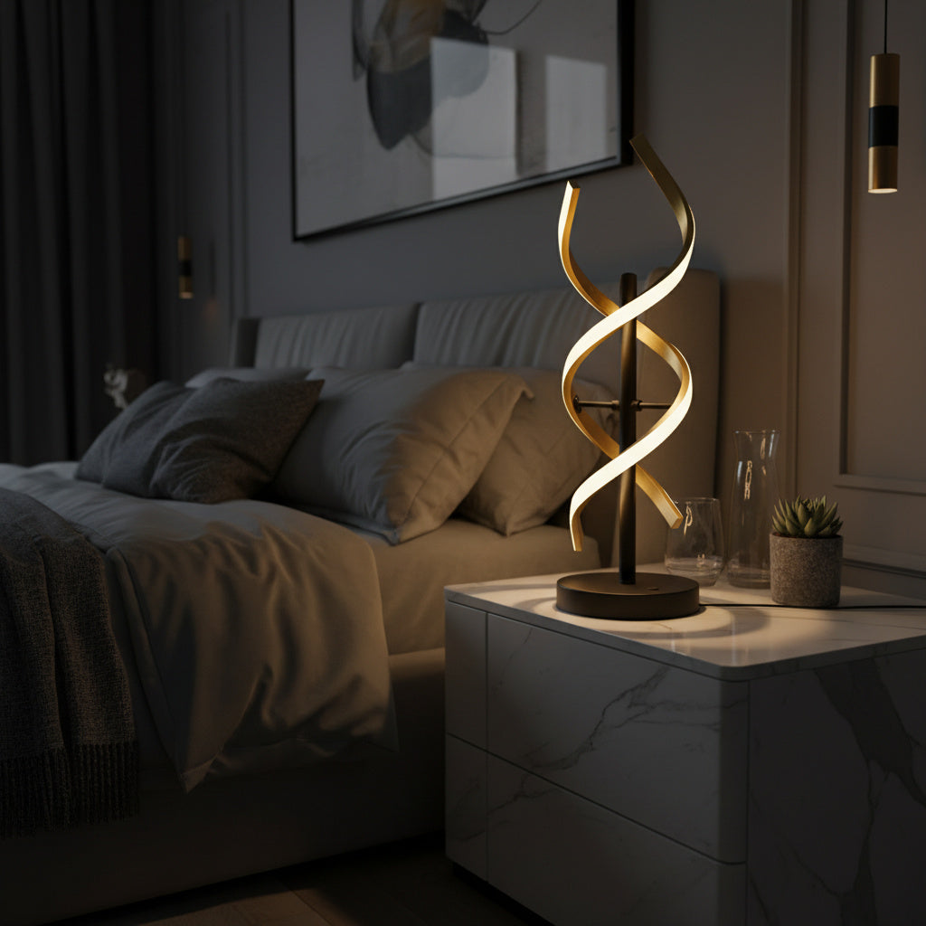 Veioza LED SEQUENCE PREMIUM Gold 20W