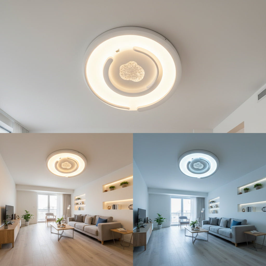 Lustra LED Mavon Minimalist Telecomanda Echivalent 400W