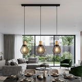 Lustra Suspendata Palmorla Black & Brown