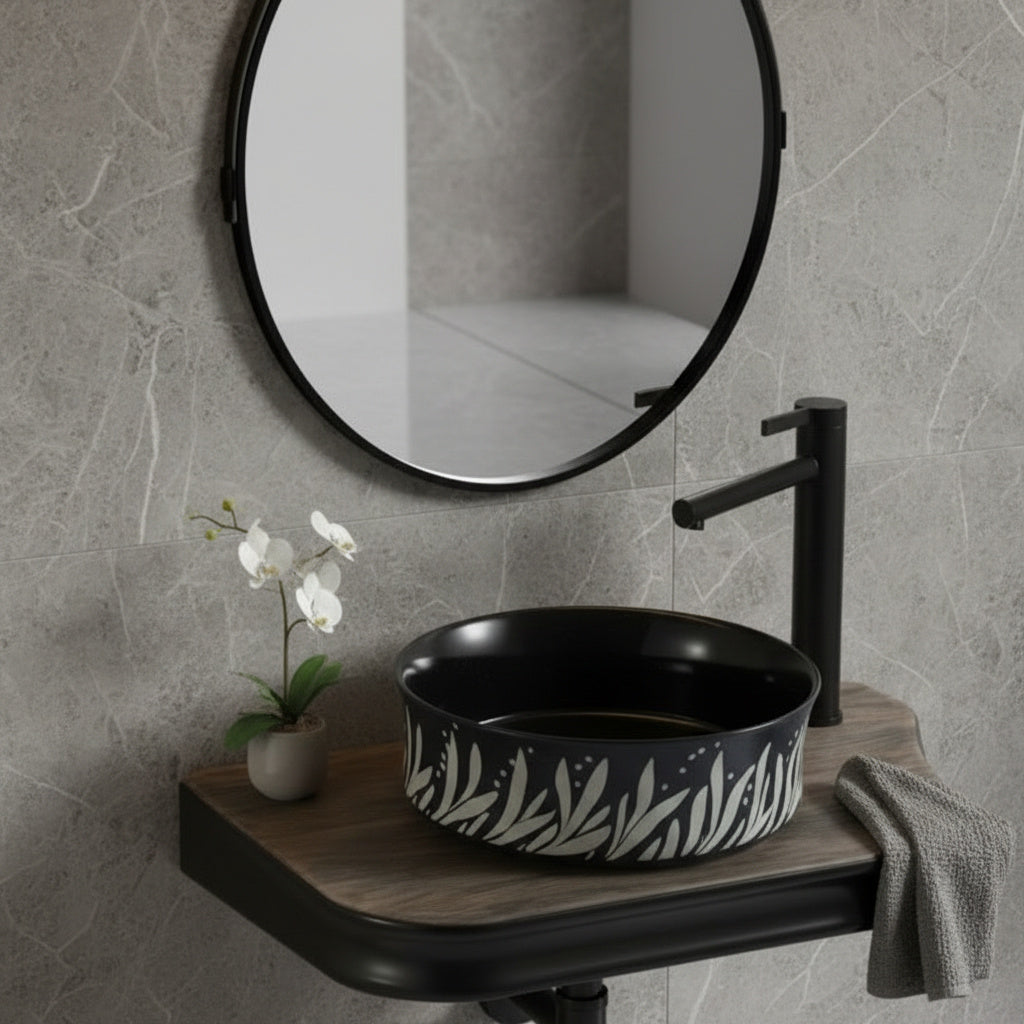 Lavoar + Blat Premium Line Genom 65.5X37CM