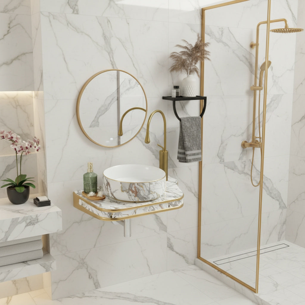 Lavoar + Blat Premium Line Pandora 65.5X37CM