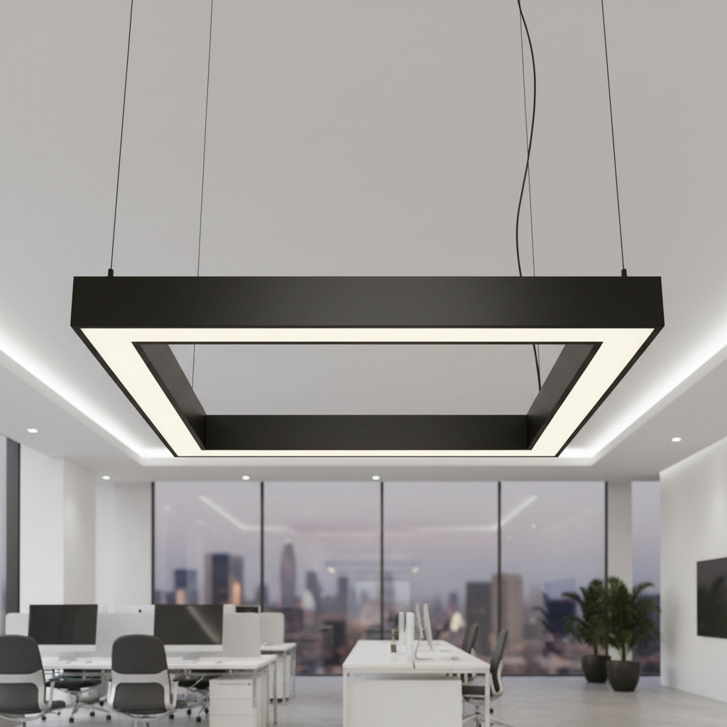 Lustra LED RGB RectaQuad 2x1000 mm + 2x2000 mm