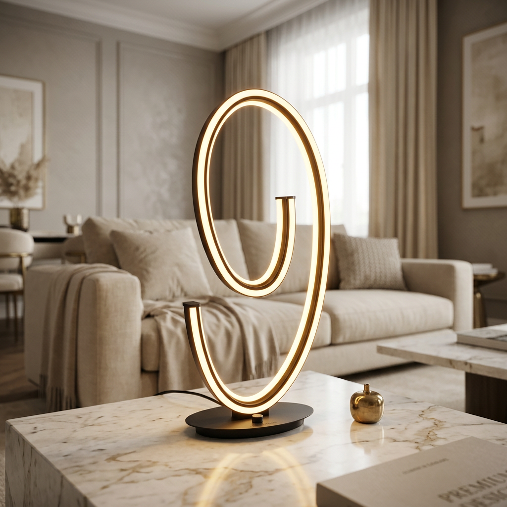 Veioza LED Ciola Black 45CM CINQUE Premium