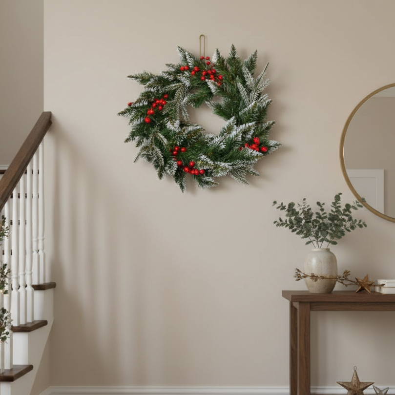 Coronita Artificiala De Craciun Nobil Ø40CM