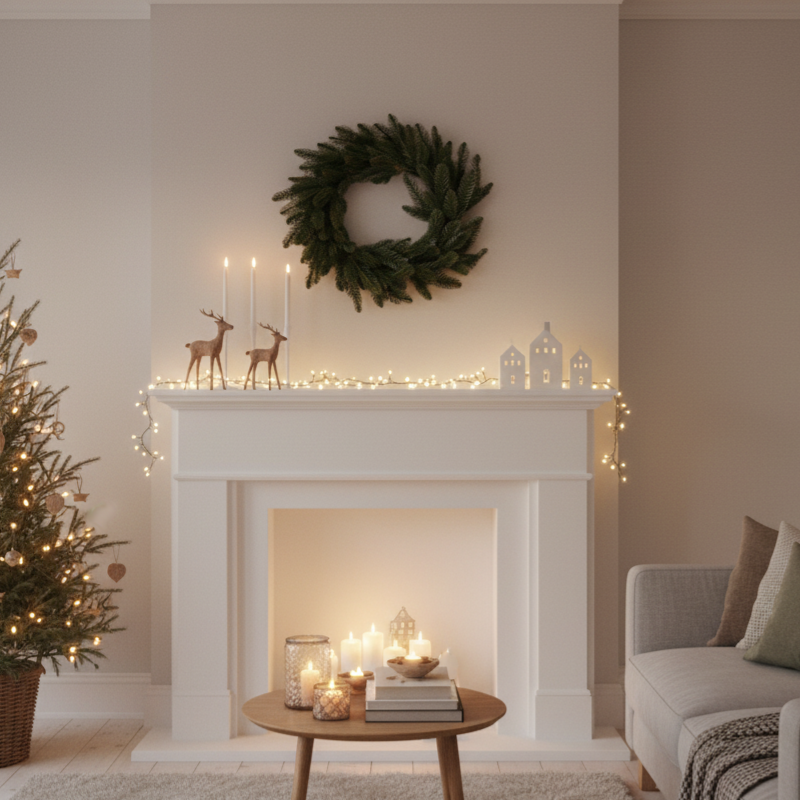 Coronita Artificiala De Craciun Barocco Ø40CM