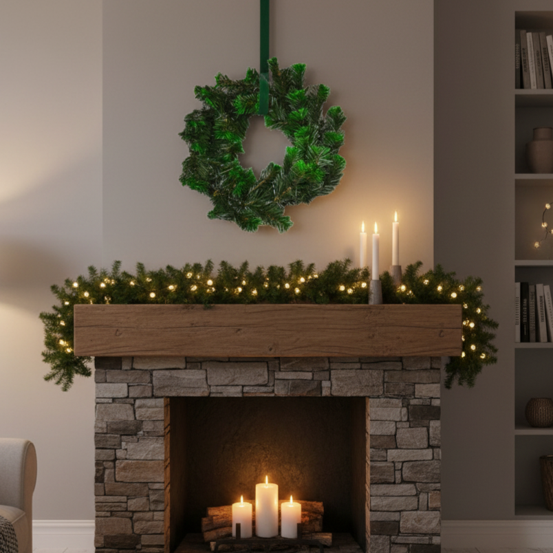 Coronita Artificiala De Craciun Montana Ø40CM