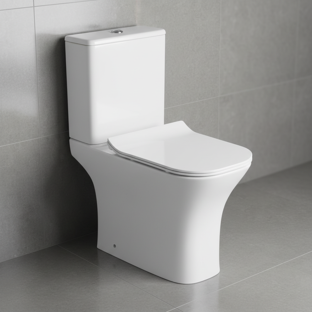 Toaleta Clasica Nova White 65 x 35 x 79 CM