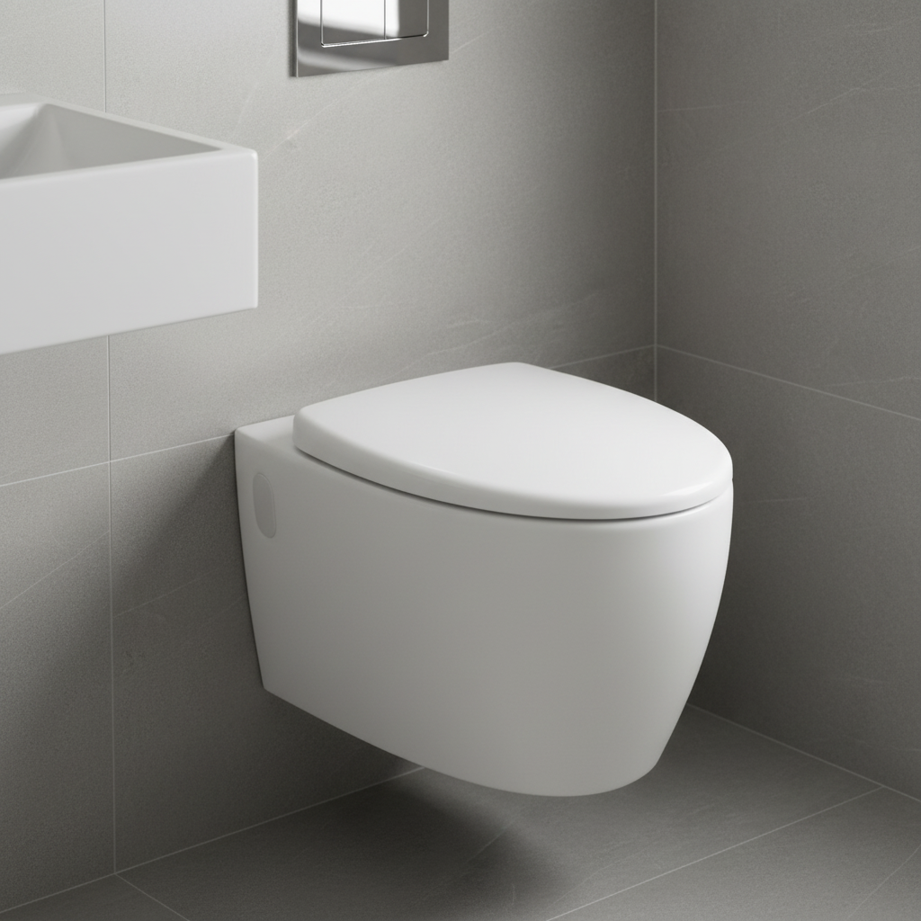 Vas WC Suspendat Flux White 57 x 38 x 37 CM