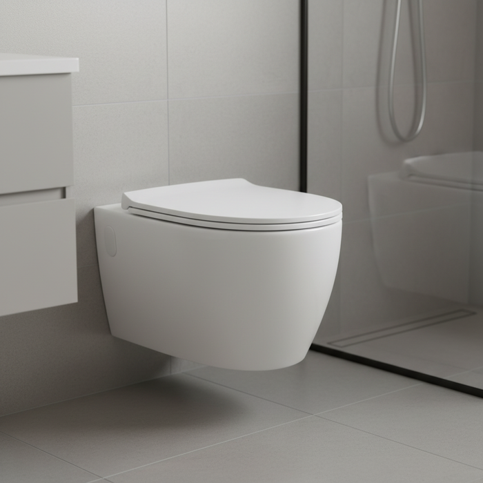 Vas WC Suspendat Flux White 57 x 38 x 37 CM