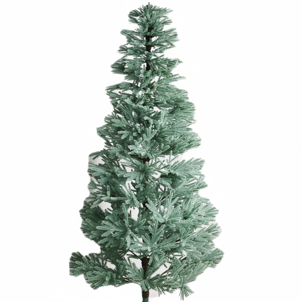 Brad Artificial de Craciun 3D Nordic Blue H240xD130CM