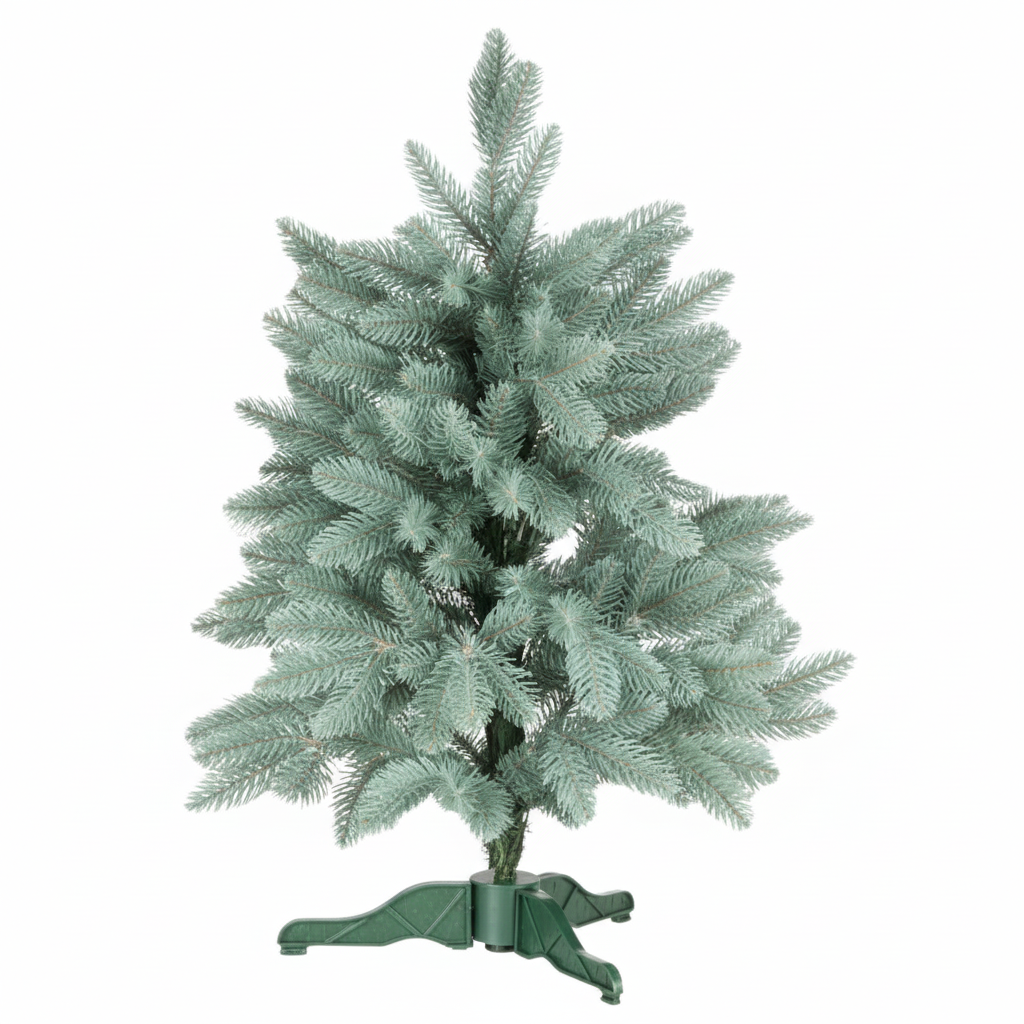 Brad Artificial de Craciun 3D Mini Premium Blue H60xD45CM