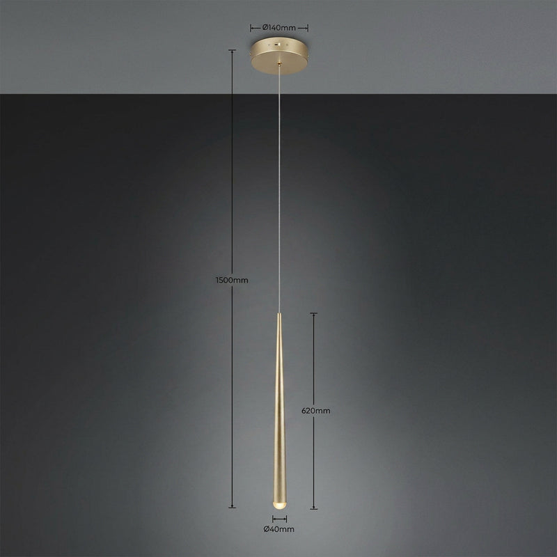 Pendul LED Premium CALA Gold Echivalent 55W